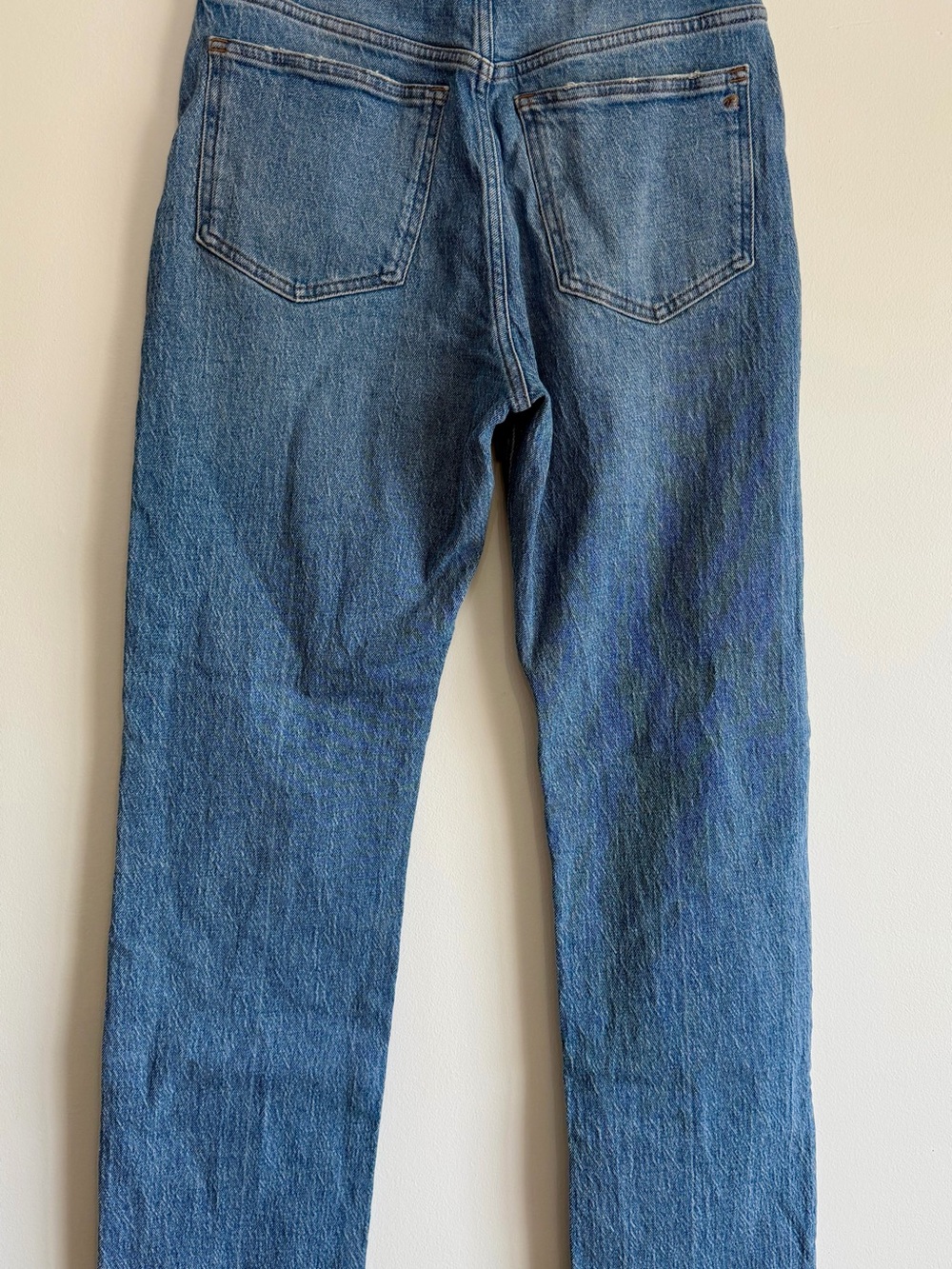 Madewell 90’s Straight Jeans Women’s 26 Light Wash Denim - Picture 2 of 6